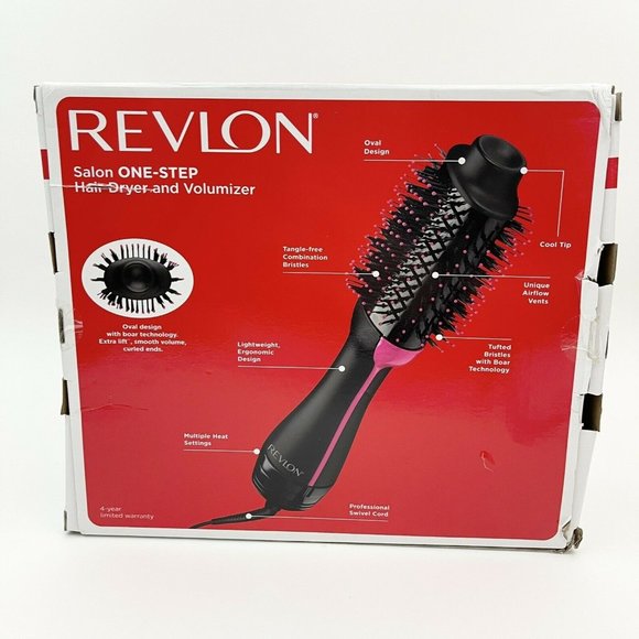 Revlon One-Step Hair Dryer Volumizer Hot Air Brush - Picture 2 of 6